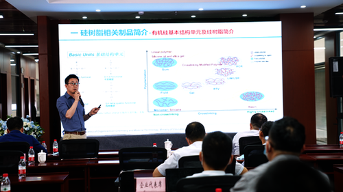 吴连斌教授分享“硅树脂相关制品及应用研究”研究成果1